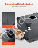 Įmontuojama virtuvės kriauklė su vienu dubeniu, nerūdijančio plieno, 50 x 43 x 19 cm. - Image 6