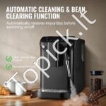 Automatinis 20 barų espreso aparatas su garų lazdele ir 15 malimo nustatymų. - Image 5