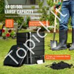 Sodo komposteris 18-50L, 400x400x650 mm, HDPE plastikas, 5 dubenys - Image 3