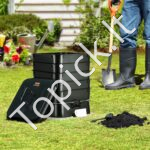 Sodo komposteris 18-50L, 400x400x650 mm, HDPE plastikas, 5 dubenys - Image 8