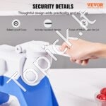 Ledo smulkintuvas 180 W, 80 kg/h, 410 x 172 x 275 mm, su plastikiniu dubeniu ir 2 peiliukais - Image 4