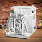 Elektrinė pieno kokteilių ir baltymų gėrimų plakimo mašina – 120 W | Dvigubas plakimo indas - Image 7