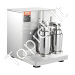 Elektrinė pieno kokteilių ir baltymų gėrimų plakimo mašina – 120 W | Dvigubas plakimo indas - Image 8