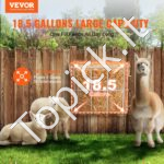 Gyvūnų pašaro ėdžios/futeriavimo lovelis 597x150,18x500,43 mm - Image 2