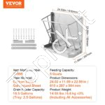Gyvūnų pašaro ėdžios/futeriavimo lovelis 610x297x584mm - Image 6