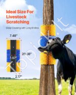 Gyvulių draskymo/braižymo šepetys 3 vnt 51x19x10cm - Image 2