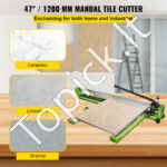 1,2 m rankinis plytelių pjaustytuvas su volframo karbido ratu ir lazeriu - Image 8