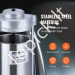 Rankinis dešrų kimštuvas 2L, vertikalus, 304 nerūdijantis plienas. - Image 5