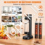Sodos aparatas vandeniui | Gazavimo įrenginys su 1L buteliu + 2 CO₂ kapsulės - Image 5