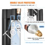 Sodos vandens gaminimo aparatas | Soda Maker |  Starter Set su 2x PET buteliais + CO₂ balionu - Image 4