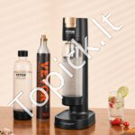 Sodos vandens gaminimo aparatas | Soda Maker |  Starter Set su 2x PET buteliais + CO₂ balionu - Image 7