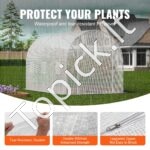 PE Šiltnamis augalams/pomidorams/daržovėms  292x196x190cm - Image 2