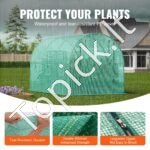 PE Šiltnamis augalams/daržovėms 345x195x192cm žalias - Image 2