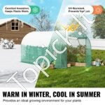 PE Šiltnamis sodui/daržovėms/gėlėms 445x194x192cm - Image 3