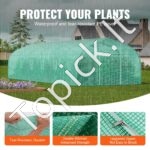 PE Šiltnamis augalams/pomidorams/daržovėms 900x300x200cm žalias - Image 2