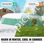 PE Šiltnamis augalams/pomidorams/daržovėms 900x300x200cm žalias - Image 3