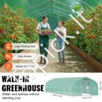 PE Šiltnamis augalams/pomidorams/daržovėms 900x300x200cm žalias - Image 4