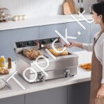 Dviguba elektrinė gruzdintuvė – 2 x 12 L talpa - Image 7