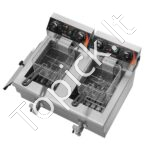 Dviguba elektrinė gruzdintuvė – 2 x 12 L talpa - Image 8