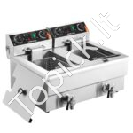 Dviguba elektrinė gruzdintuvė – 2 x 12 L talpa - Image 9