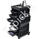 Profesionalus grožio salono ir SPA įrankių vežimėlis su 6 stalčiais - Image 9