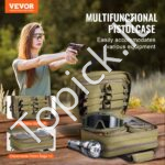 Ginklo krepšys su 2 rudais pistoletų krepšiais. - Image 8