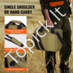 Ginklo krepšys su 2 rudais pistoletų krepšiais. - Image 4