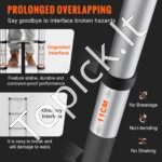 Teleskopinės aliuminio kopėčios 320 cm 170 kg - Image 2