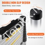 Teleskopinės aliuminio kopėčios 320 cm 170 kg - Image 3