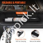 Teleskopinės aliuminio kopėčios 320 cm 170 kg - Image 4