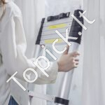 Teleskopinės aliuminio kopėčios 320 cm 170 kg - Image 7