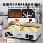 4400W elektrinė komercinė kepsninė, lygi, be kištuko, 76,2 cm. - Image 7