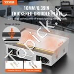 4000W elektrinė grilio keptuvė, 66,3 cm - Image 8