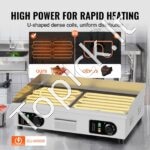 4000W elektrinė grilio keptuvė, 66,3 cm - Image 7