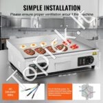 4000W elektrinė grilio keptuvė, 66,3 cm - Image 5