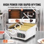 Komercinė elektrinė kepsninė, 2000 W, stalviršio plokščia, 10 mm - Image 7