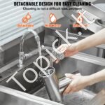 Komercinė elektrinė mėsmalė, 2,27 kg/min dešrų pildymo mašina, 300 W. - Image 4