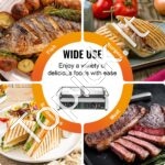 Grilius, sumuštinių kepimo plokštė, dviguba, 485 x 230 mm - Image 4