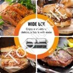 Grilis, lygi elektrinė sumuštinių kepimo plokštė, 570 x 410 x 215 mm. - Image 4