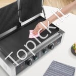 Grilis, elektrinė sumuštinių kepimo plokštė, 485 x 230 mm - Image 2