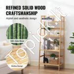 Bambuko knygų/gėlių 4 pakopų lentyna - Image 3