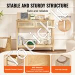 Prieškambario stalas dekoratyvinis 100x30x81 cm - Image 4