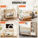 Prieškambario stalas dekoratyvinis 100x30x81 cm - Image 5