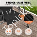 2 vietų terasos supynės su stogeliu - Image 3