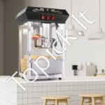 Popkornų gaminimo mašina, stalinis modelis, 850 W, 225 g, 48 puodeliai, juoda. - Image 2