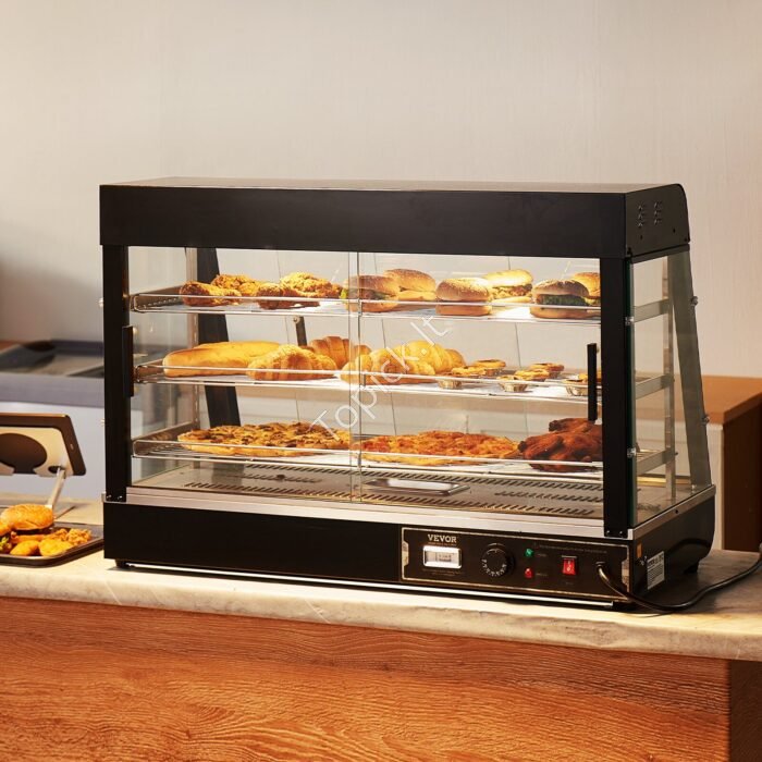 3 pakopų komercinis maisto šildytuvas, 1,5 kW. - Image 2