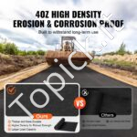 Kraštovaizdžio - piktžolių barjerinis audinys  0,9 x 30,5 m 136 g/㎡ - Image 3