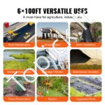 Kraštovaizdžio - piktžolių barjerinis audinys 1,8 x 30,5 m 271 g/㎡ - Image 5