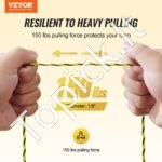 Gyvulininkystės elektrinė tvoros viela 500 m su izoliatoriais - Image 2