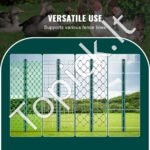 Metalinės tvoros stulpai 10 vnt 91,44 cm - Image 5